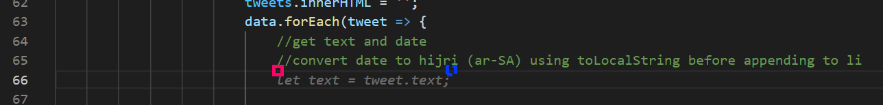 Comment for converting the date to Hijri using toLocalString